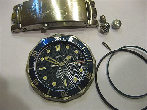 omega seamaster pre bond bezel|Omega Seamaster spare parts.